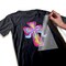 Easter DTF Transfer - Colorful Cross Purple Bow Ready To Press